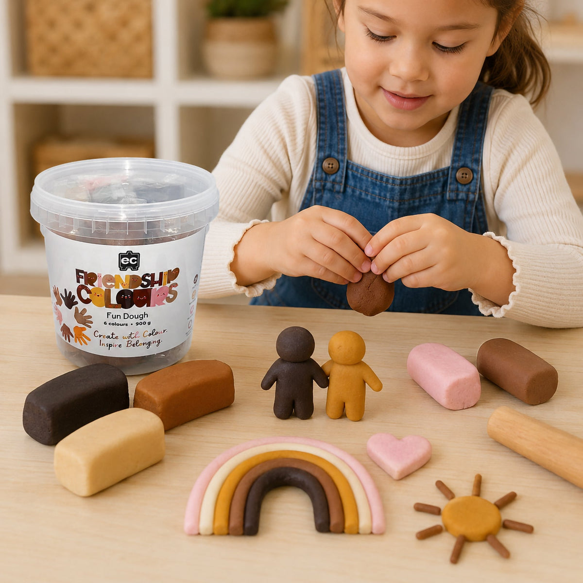Friendship Colours Fun Dough 900g