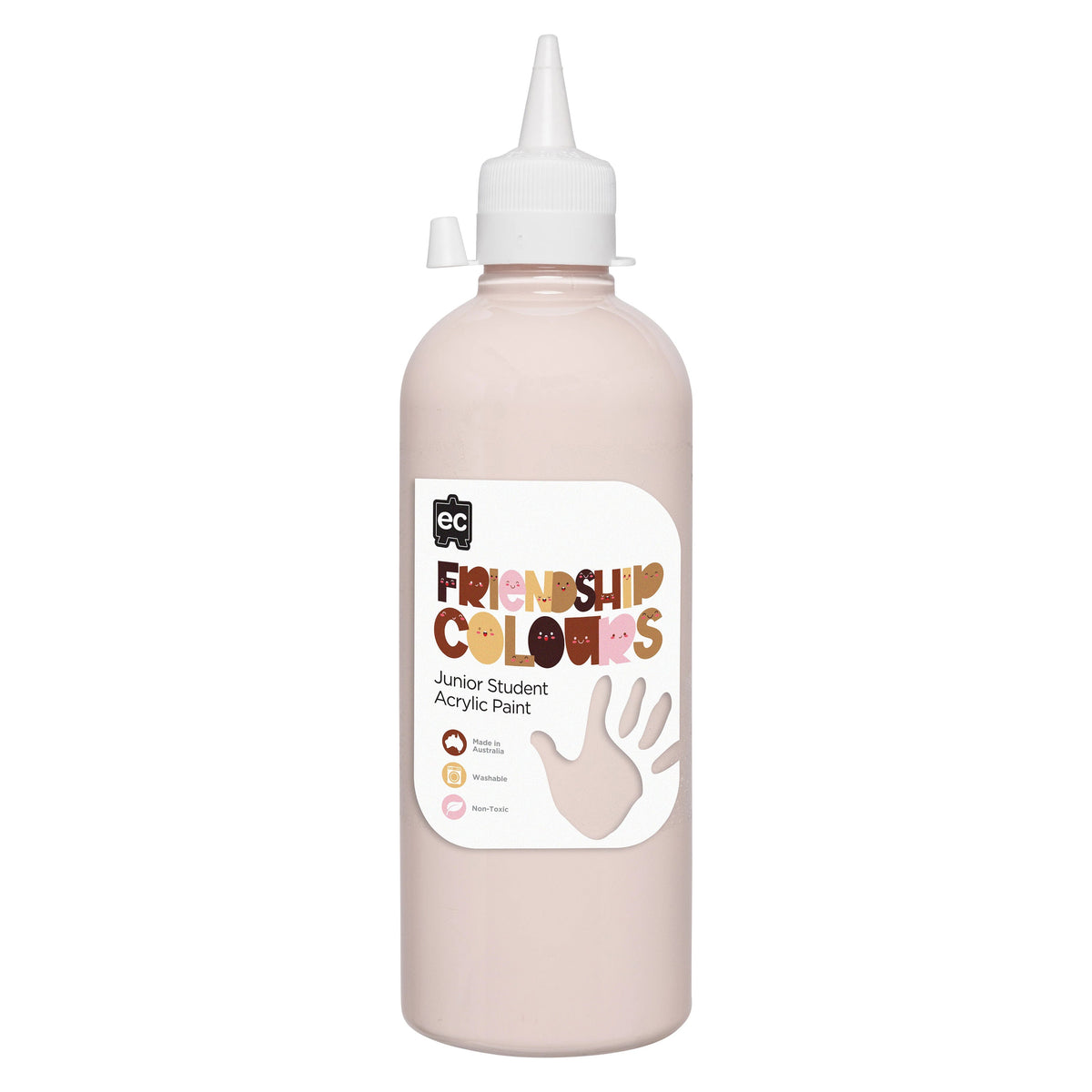 Friendship Colours Paint 500ml Peach