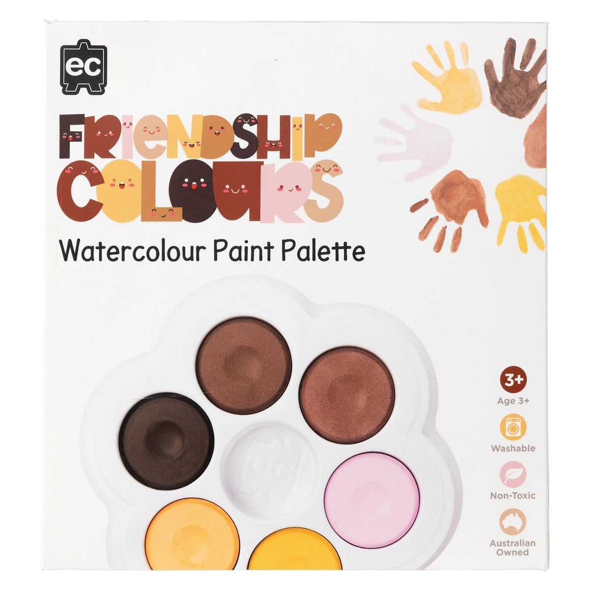 Friendship Colours Watercolour Paint Palette