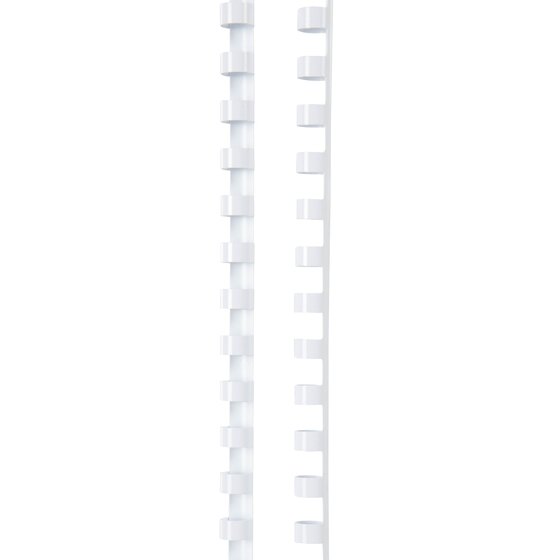GBC Binding Comb 10mm White Pack of 100