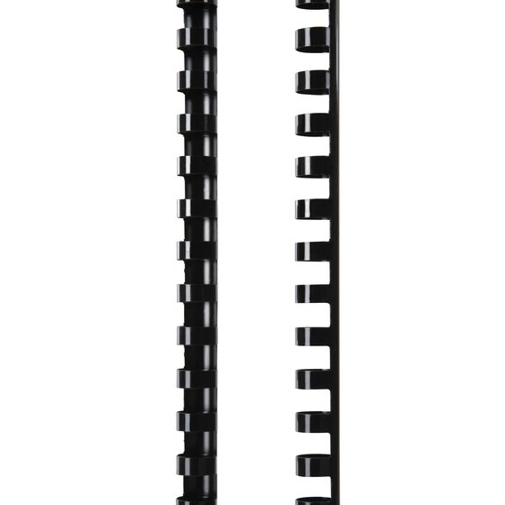 GBC Binding Comb 12mm Black Pack of 25