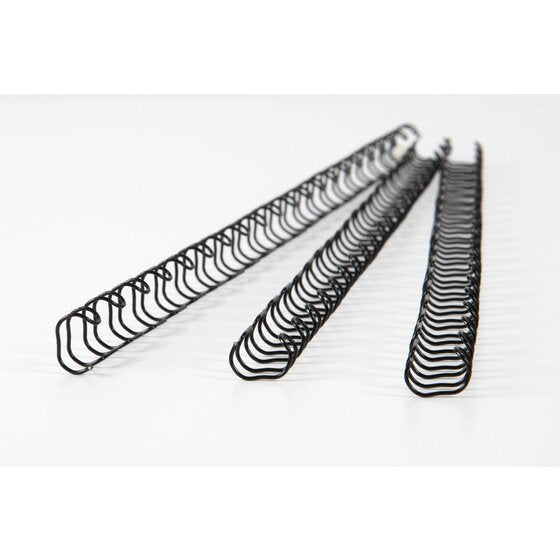 GBC Binding Wire 21 Loop 6mm Black Pack of 100