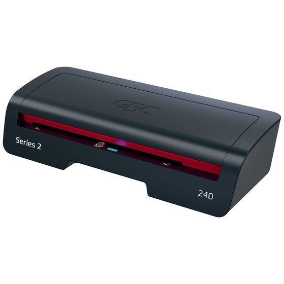 GBC Laminator 240 Home Office A4 Black Red