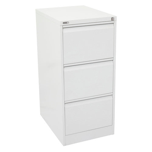 Rapidline Go Vertical Filing Cabinet 3 Drawer 460 x 620 x 1016mm White China