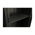 Rapidline Slotted Shelf Only Black for Go Tambour Door Cupboard 1200mm W