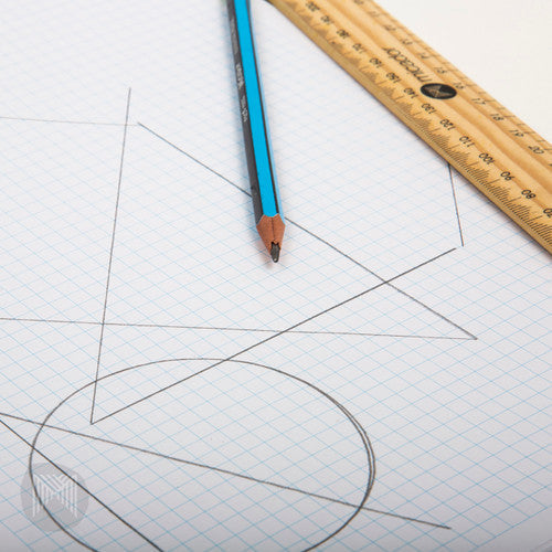 Micador Graph Pad A4 2mm 25 Sheets