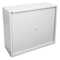 Rapidline Go Tambour Door Cupboard 1200 x 1016 x 473mm White