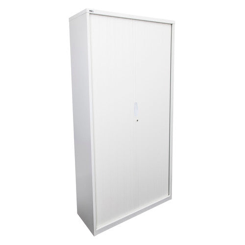 Rapidline Go Tambour Door Cupboard 900 x 1981 x 473mm White