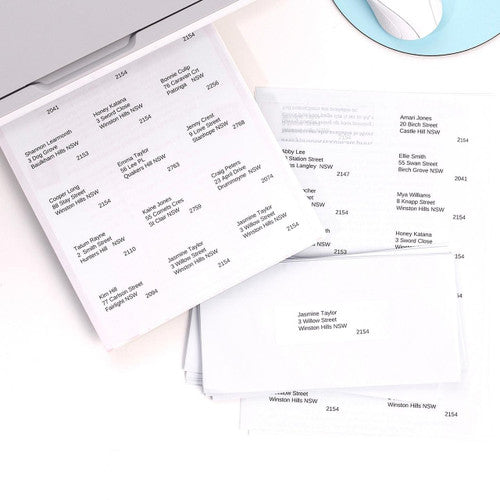 Avery White General Use Labels L7165GU 99.1 x 67.7mm 8UP 800 Labels