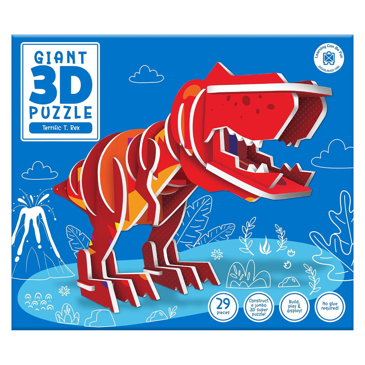 Giant 3D Puzzle Terrific T. Rex