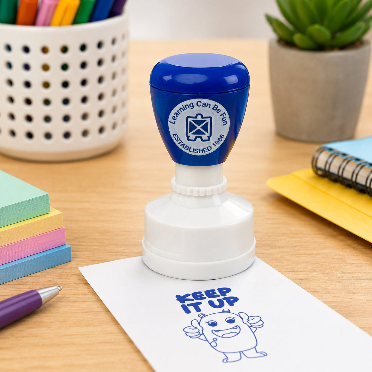 Giggle and Grow Keep It Up Merit Stamp