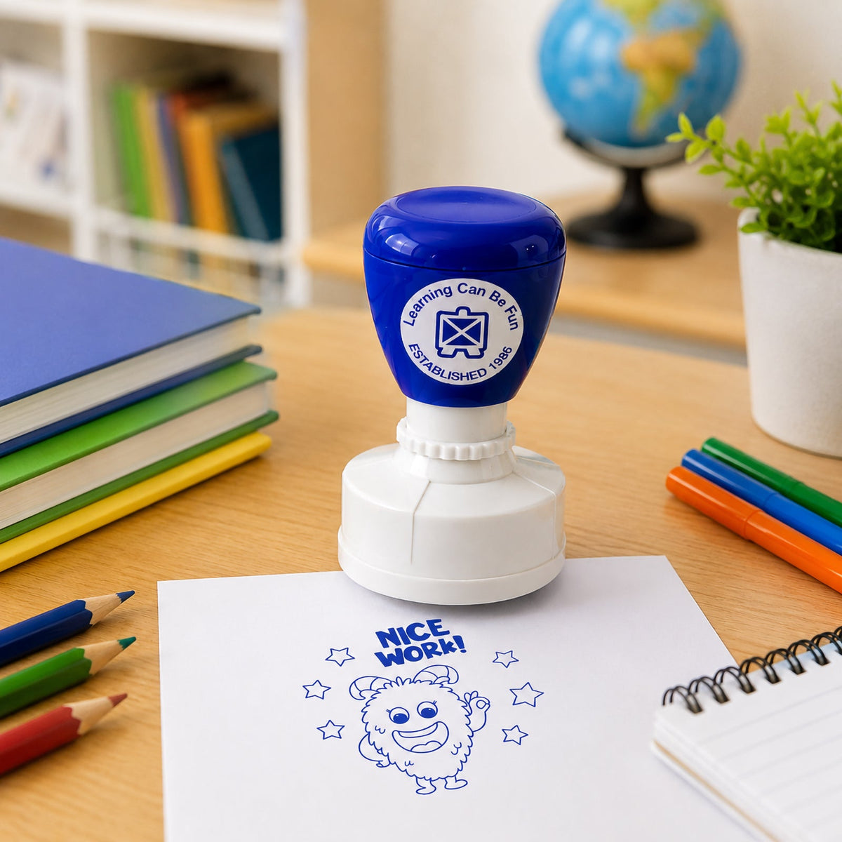 Giggle and Grow Nice Work Merit Stamp