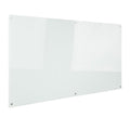Rapidline Glass Writing Board with Chrome Fittings 2400 x 15 x 1200mm