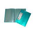 Harlequin H-253A Display Book with Insert Covers A4 10 Pocket Green