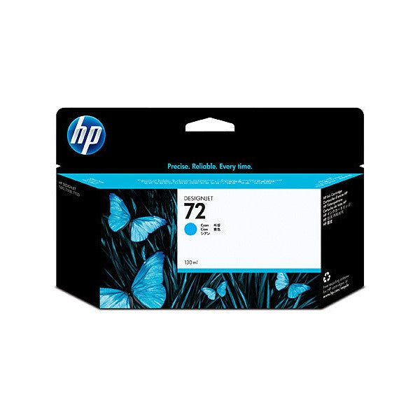 HP 72 DesignJet Ink Cartridge Cyan 130ml