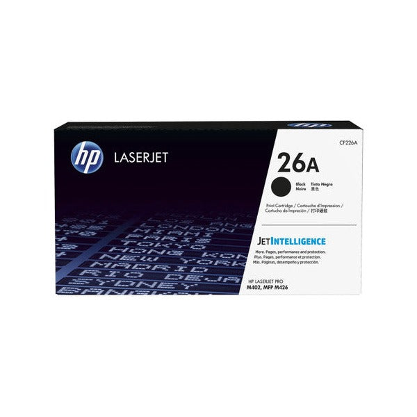 HP 26A Original LaserJet Toner Cartridge Black 3100 Pages