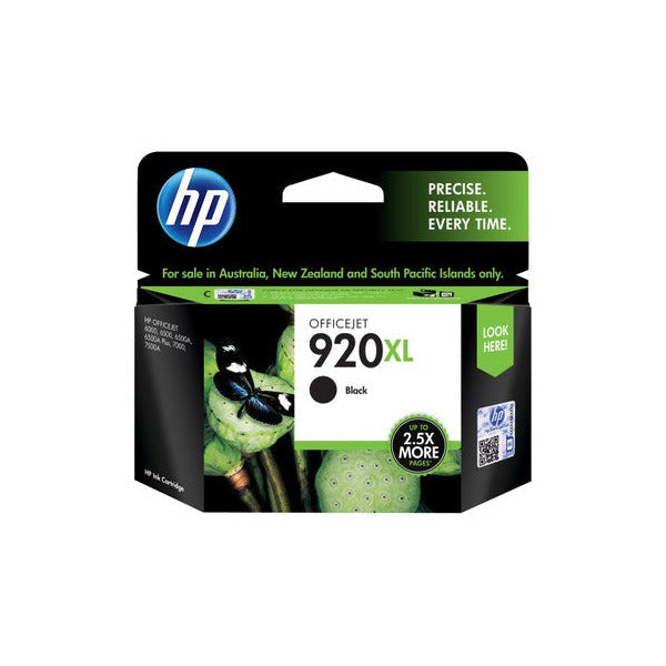 HP 920XL High Yield Ink Cartridge Black 1200 Pages