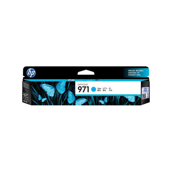 HP 971 Original Ink Cartridge Cyan 2500 Pages