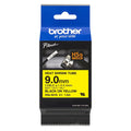Brother HSe-621E Heat Shrink Tube Cassette 9mm x 1.5m Black on Yellow