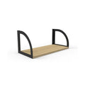 Rapidline Rapid Infinity Screen Hung Shelf Natural Oak / Black