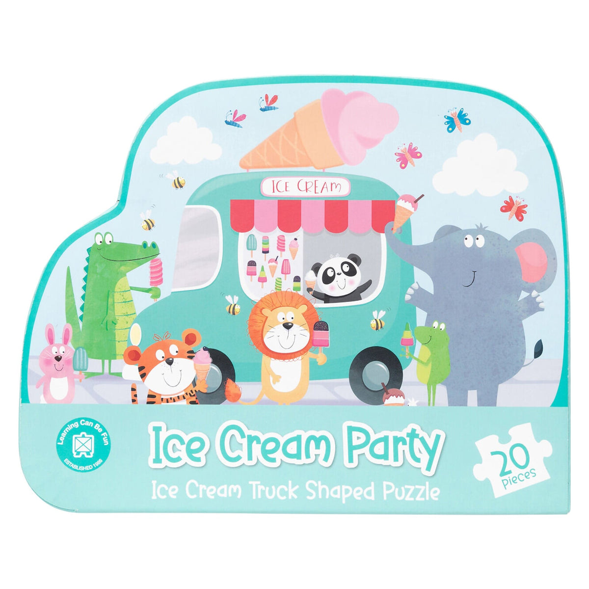 Ice Cream Party: Truck Shaped Puzzle