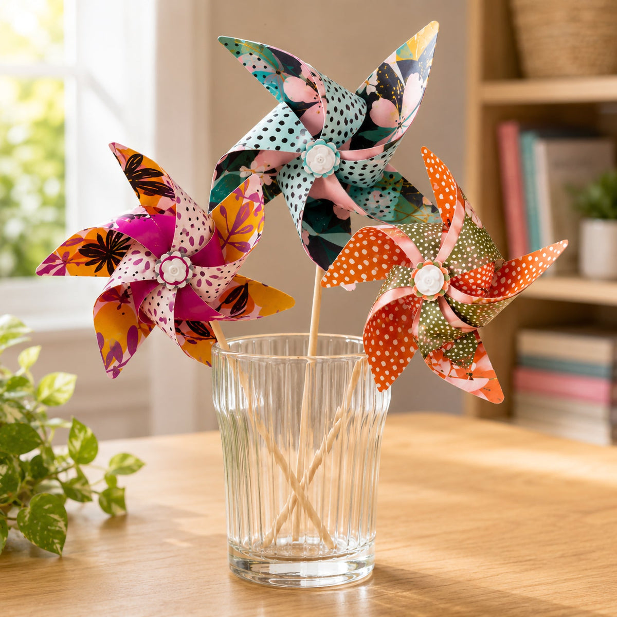 Imagine Make and Play Windmills