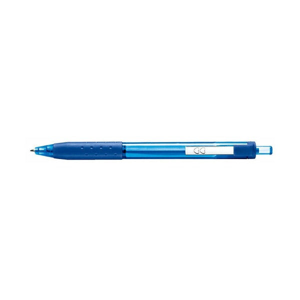 Papermate Inkjoy 300 Retractable Ballpoint Pen Medium Blue Box of 12