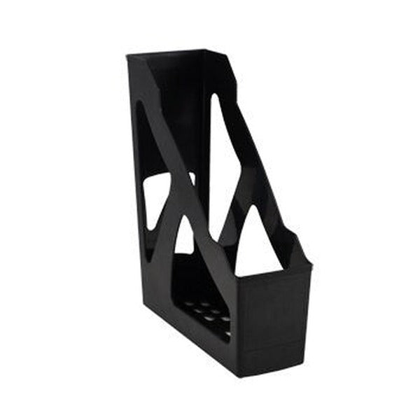 Italplast E Magazine Stand Recycled Black