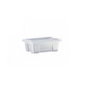 Italplast Storage+ Box with Lid 1 Litre Graphite