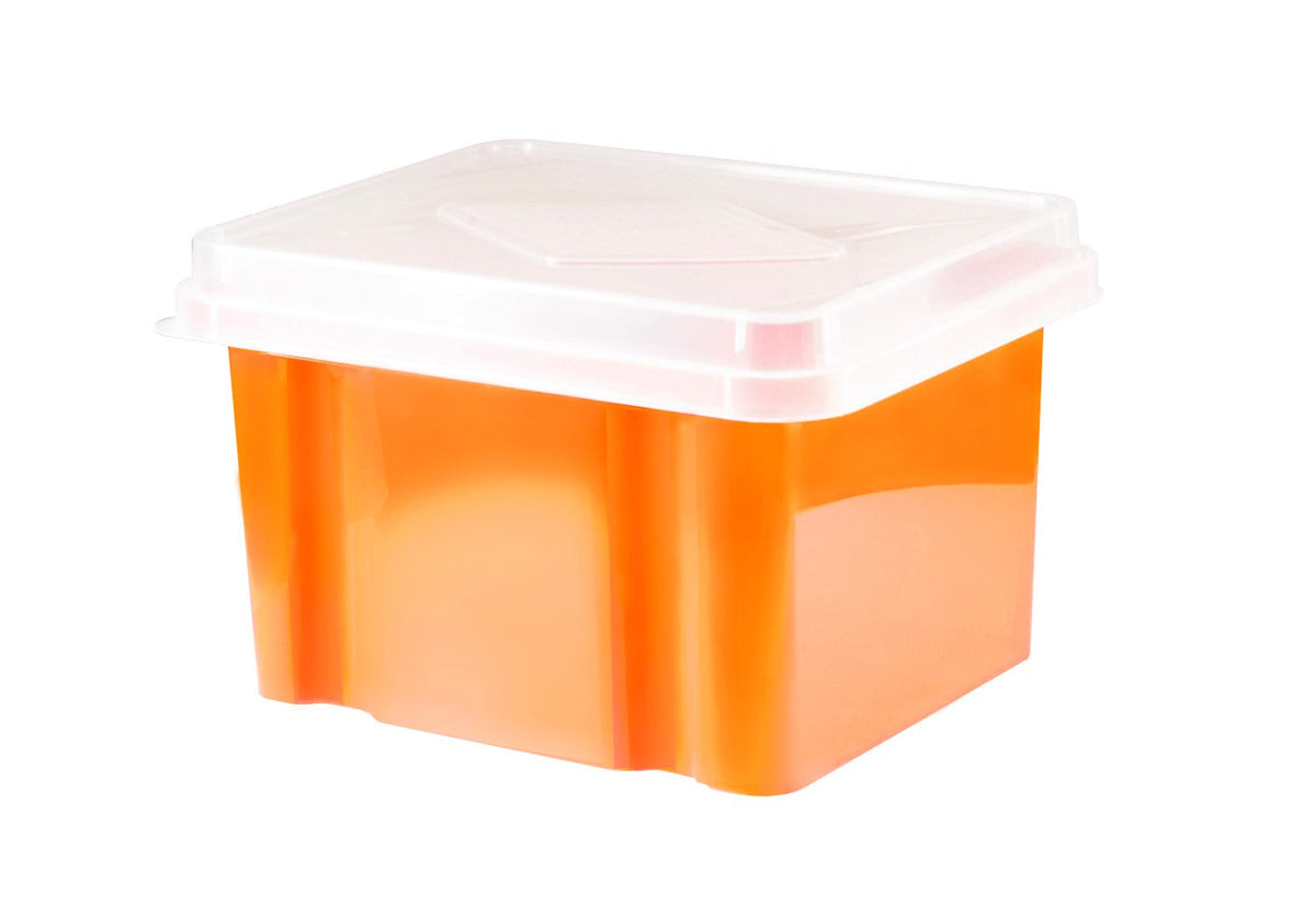 Italplast Storage Box 32 Litre Mandarin