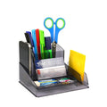 Italplast Desk Tidy Tinted Grey
