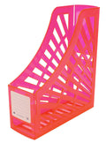 Italplast Magazine Stand Neon Red