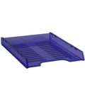 Italplast Slimline Multi-Fit Document Tray A4 Tinted Purple
