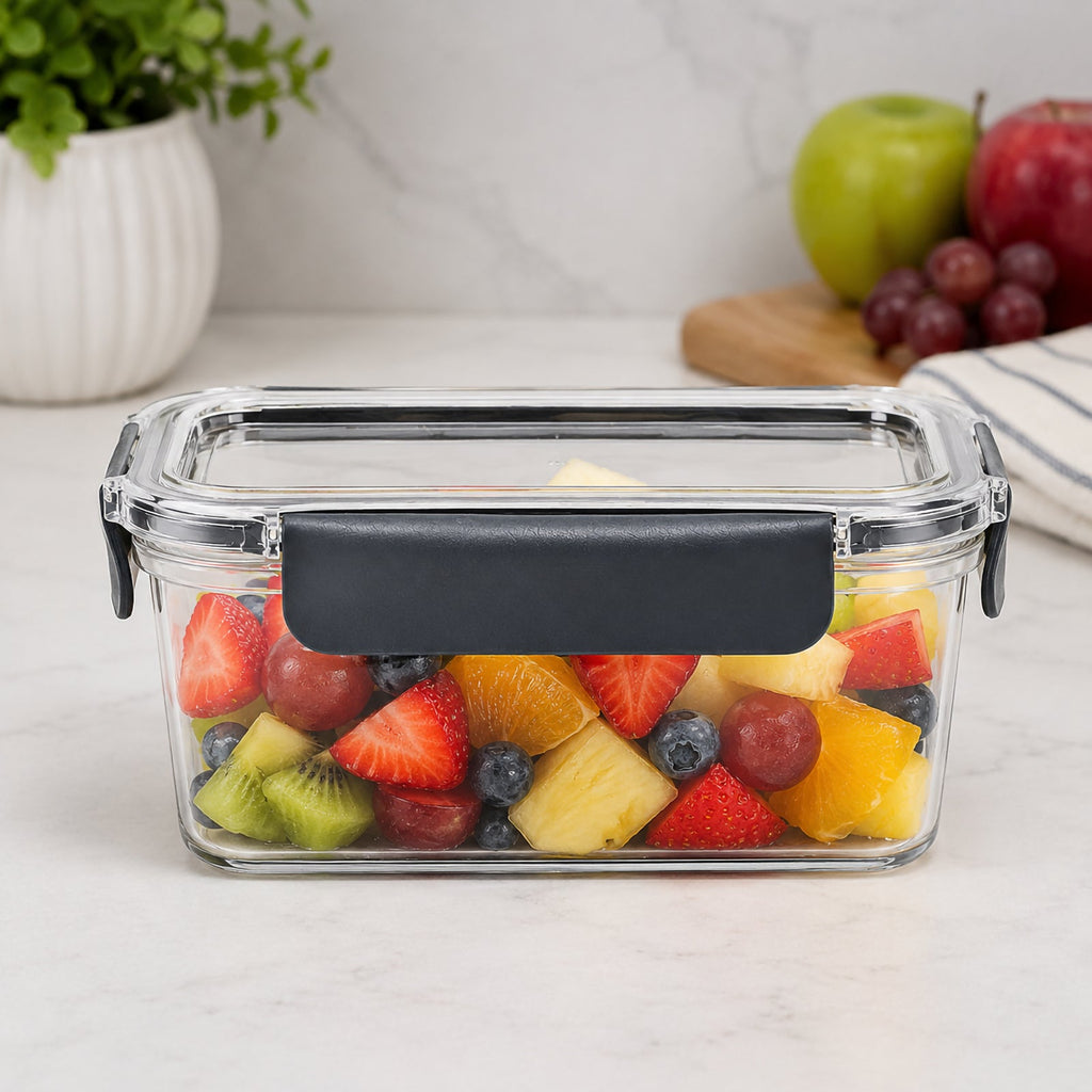 Italplast Snap Lock Food Container 1300ml Clear