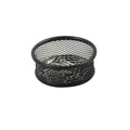 Italplast Wire Mesh Paper Clip Holder Black