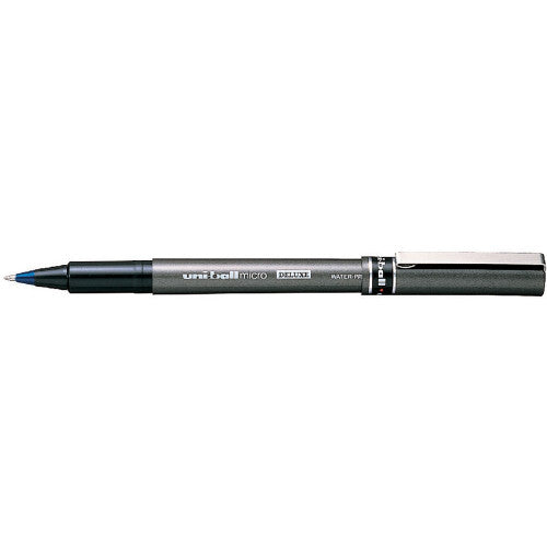 Uni-Ball Eye Micro UB-155 Liquid Ink Rollerball Pen 0.5mm Blue Box of 12