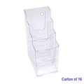 Blueprint Bulk 4 Tier DL Brochure Holders Carton of 16