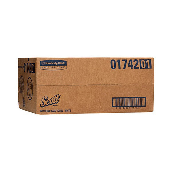 Scott Interfold Towel White 250 Sheets Pack of 16