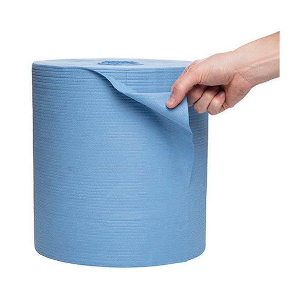 WypAll X80 Jumbo Roll Wiper Perforated Blue 475 Wipers