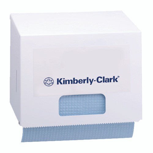 Kimberly Clark Small Roll Wiper Dispenser White