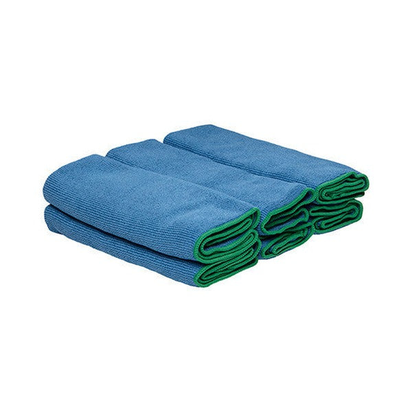 WypAll Microfibre Cloths 40cm x 40cm Blue 6 Cloths Pack of 4