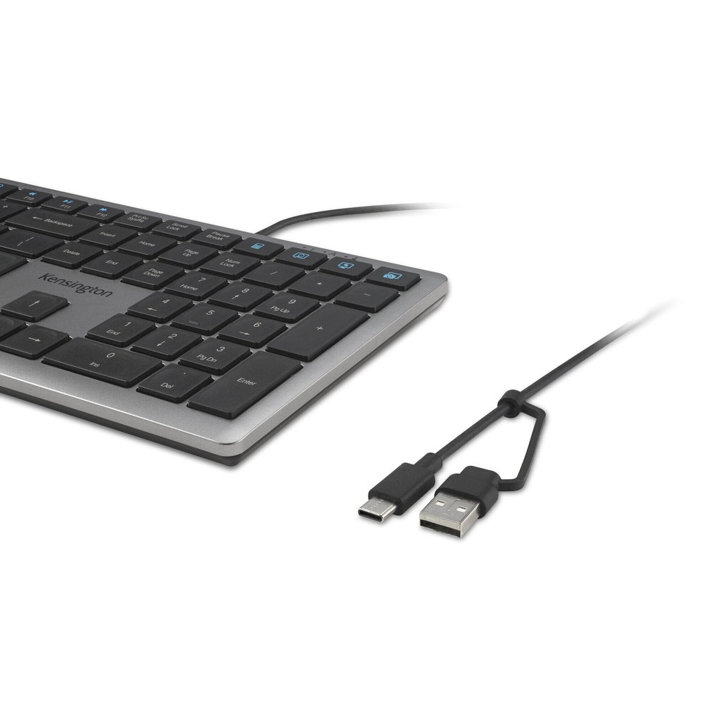 Kensington KB515 EQ USB-C and USB-A Wired Keyboard