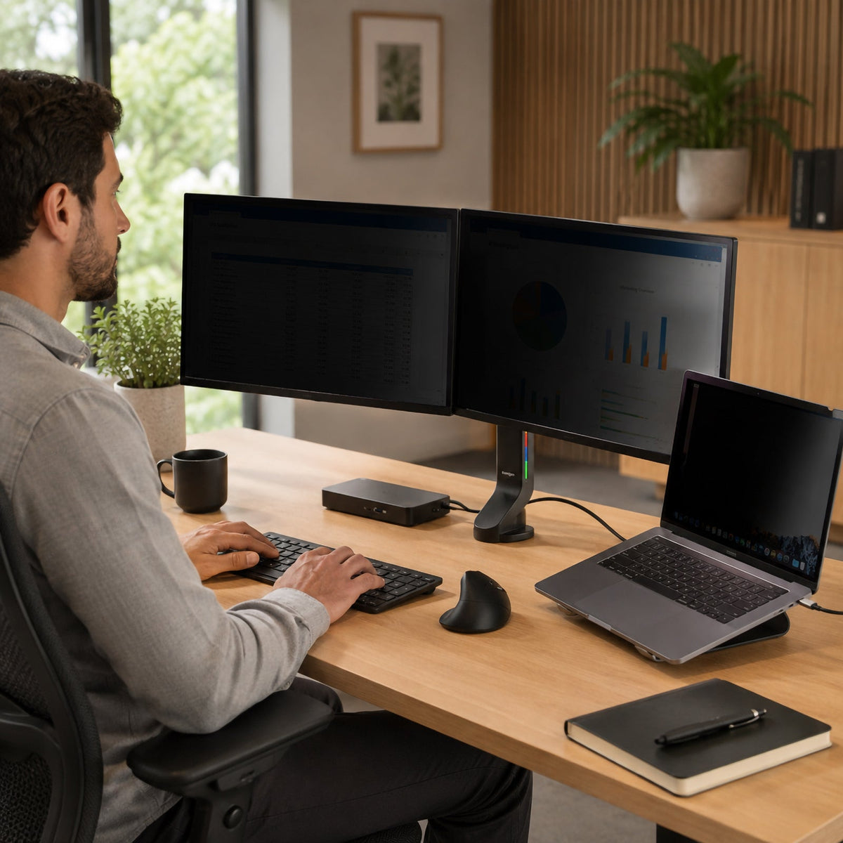 Kensington Privacy Screen 31.5 Inch 16:9 Monitors