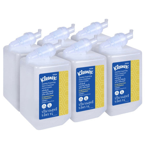 Kleenex Gentle Foaming Skin Cleanser 1L 6 Cartridges