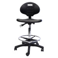 Rapidline Laboratory Drafting Stool 965-1185mm Height Black