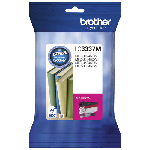 Brother LC3337M High Yield Ink Cartridge 1500 Pages Magenta