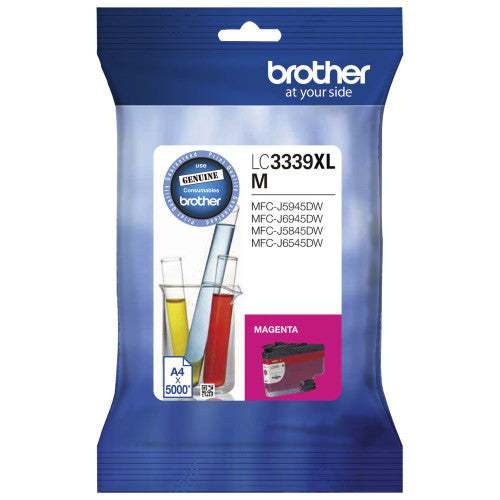 Brother LC3339XLM Super High Yield Ink Cartridge 5000 Pages Magenta