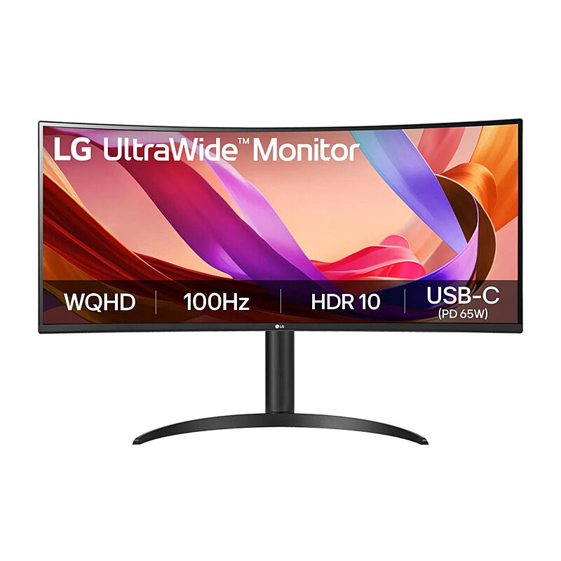 LG 34'' UltraWide QHD VA Curved Monitor