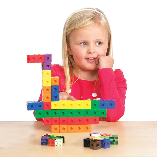 Learning Can Be Fun Linking Cubes Jar of 100