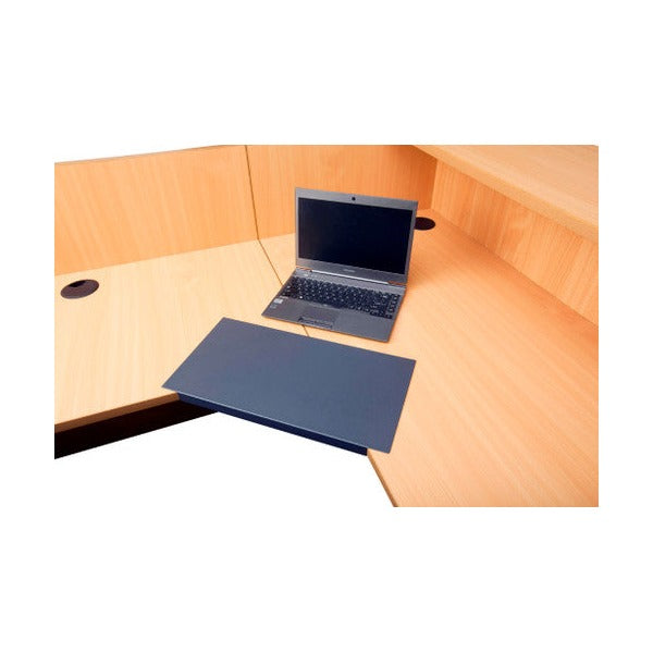 Rapidline Corner Lozenge for L Shaped Workstation 33mm Top Graphite
